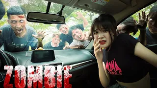 Zombie POV - Crush Rescue Fit || ROX 這男人太狠 面對活屍 一次救四個可愛女僕 | The Walking Dead In Real Life