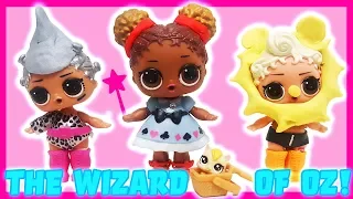 LOL Surprise Dolls Perform The Wizard of Oz! Starring Sugar Queen, MC Swag, and Court Champ!