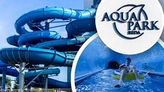 SHARK WATER PARK IN POLAND! Aquapark Reda (All Slides POV)