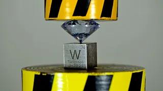 HYDRAULIC PRESS vs HARDEST METAL AND MINERALS