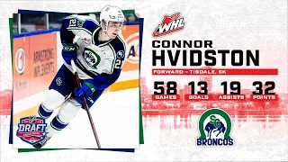 2022 NHL Draft Highlight Reel - Connor Hvidston