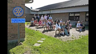 Stephens Elementary School Dedicates New Rotary Outdoor Classroom