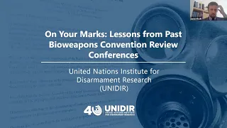 On Your Marks: Lessons Learned For The Biological And Toxin Weapons Convention Review Conference