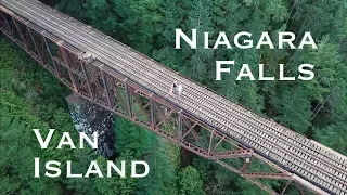 Niagara Falls and Goldstream Trestle, Vancouver Island Hiking