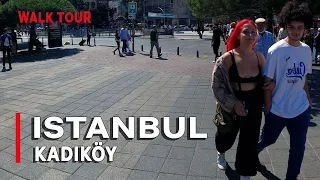 Istanbul City Turkey | Kadiköy Walking Tour | 4 September 2021 | 4K UHD 60 FPS