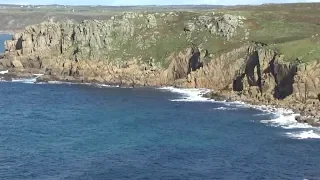 "Конец Земли" и остров "Гора Св. Михаила".  "Lands End" and St.Michael Mount.