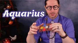 AQUARIUS ♒︎ “THIS IS SERIOUS! YOU MUST WATCH THIS BEFORE IT’S TOO LATE!” 🕊️✨Tarot Reading ASMR
