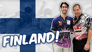 Bowling My First Tournament in FINLAND at Famous Ballmaster Open!