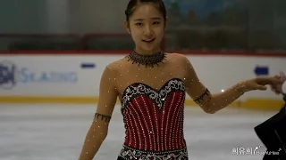 2016 Asian Trophy (DAY4) Senior Ladies Practice Warm-up (최다빈 Da Bin CHOI & 박소연 So Youn PARK)