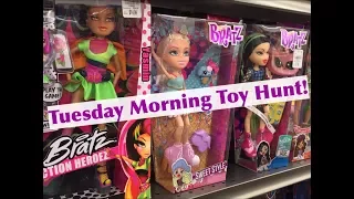 Toy Hunt at Tuesday Morning! Finding Bratz Dolls, Monster High, Lalaloopsy, Project Mc2 & More!