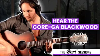 Hear The Cort Core-GA Blackwood Acoustic Guitar