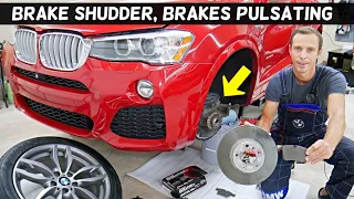 WHAT IS BRAKE SHUDDER, BRAKE PULSATING ON BMW