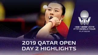 Day 2 Highlights | Seamaster 2019 ITTF World Tour Qatar Open