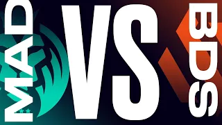 MAD vs. BDS - Неделя 4 День 2 | LEC Весенний сплит | MAD Lions vs. Team BDS (2022)