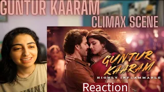 Guntur Kaaram Climax Scene Reaction | Mahesh Babu