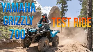 Yamaha Grizzly 700 - Latest Test Ride Rampart Range Colorado