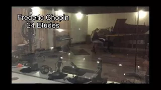 Chopin 24 Etüden- Making of & Tatiana Chernichka