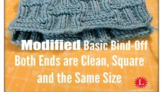 Loom Knit Cast off / Basic Bind Off fix Loose Stitches (Knit Fix)