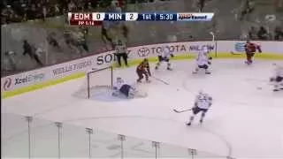 Nikolai Khabibulin makes 2 terrific stops 3_31_11