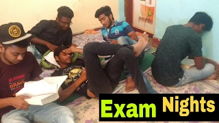 Night before EXAMS | Group study | type of preparation of exam | comedy day and night |