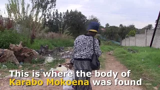 A look at where Karabo Mokoena's body was found
