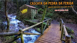 CASCATA DA PEDRA DA FERIDA NA VOGE 300 RALLY EM MODE OFF ROAD