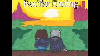 The Best Ending! Undertale Fangame DUSTTALE Pacifist Ending