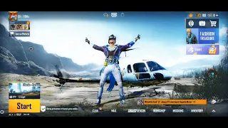 Helicopter 🥵🚁 in lobby pubgmobile Op editing video