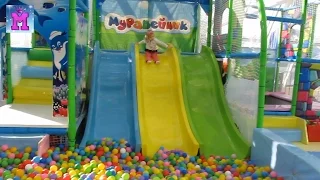 ♛ ВЛОГ Детский развлекательный центр с горками, батутами и бассейном с шариками