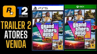 Anúncio GTA 6 Trailer 2 | GRAND THEFT AUTO 6 Lançamento GTA VI | ATORES ¨CONFIRMADOS¨ | GTA 6 MAPA