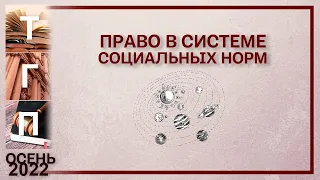 Право в системе социальных норм