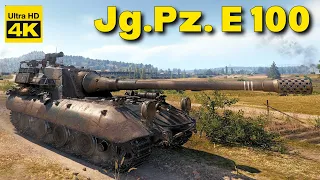 World of Tanks 3 Kills 10k damage Jagdpanzer E 100 | 4K Video | - My battle My rules