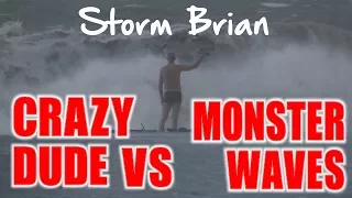 Cornish Storm Brian vs Dude With Selfie Stick