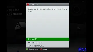 Download XBOX 360 covers and solve F3 CRASH problem with Freestyle 3