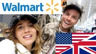 🇬🇧 BRITS EXPLORE WALMART! | First Time in Walmart! 🇺🇸