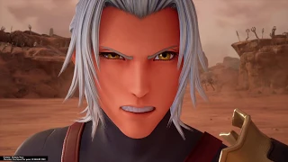 Lingering Will (Terra) returns to fight Xehanort - Kingdom Hearts 3