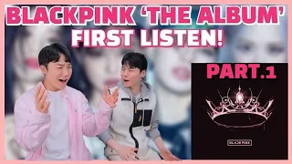 [ENG]BLACKPINK ‘THE ALBUM’ REACTION | FIRST LISTEN! | KOREAN REACTION | PART 1 | 블랙핑크 앨범 리액션!