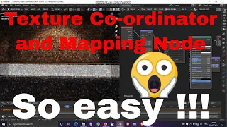 Texture coordinate node Tutorial in blender 2.9 | Mapping Node Tutorial in Blender eevee