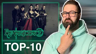 TOP-10 песен EVANESCENCE | BEST HITS