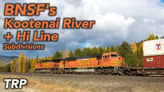 BNSF's Kootenai River and Hi Line - Part 1 (2018) // Trinity Rail Productions