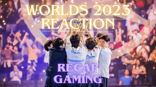 Reactions To Oner's Kick & Zeus Gigachad 1v3 | Worlds 2023