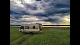 Автодом."Разборки на Лыковской ГЭС" ч.1