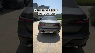 YENİ BMW İ7 KUTU AÇILIŞI. HEYECAN VERİCİ. #bmwi7 #bmw