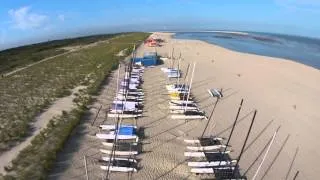 The sand engine beach in kijkduin the Netherlands