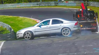 Nürburgring CRAZY Fails, CLOSE CALLS & Highlights Touristenfahrten Nordschleife 11 05 2024