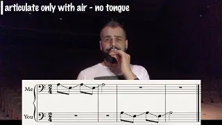 Trombone Mouthpiece 5 min. Warm up "buzz" - with Alex Moraru - play along