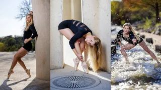 Dance Photoshoot w/ beautiful Dancer |  Canon EOS R5 and GODOX AD600