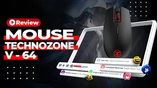 Techno Zone Gaming Mouse V-64 | مراجعة كاملة