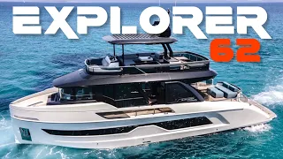 Unveiling the Ultimate Luxury ~ Explore the 2023 Explorer 62 Yacht - A Jaw-Dropping Tour!