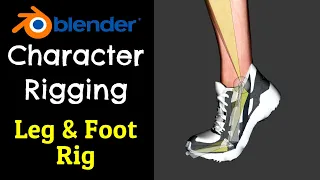 Blender 3.4 Leg & Foot Rig | Tutorial 4